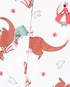 Macacão pijama infantil de dragão e princesas branco | - Imagem 2