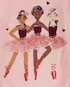 Camiseta infantil com elástico bailarinas rosa | - Imagem 2