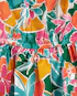 Vestido infantil floral em regata multicor | - Imagem 3