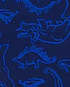 Pijama longo infantil 4 peças listras mescla triceratops multicor | - Imagem 2