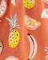 Conjunto curto infantil frutinhas de verão multicor | - Imagem 3